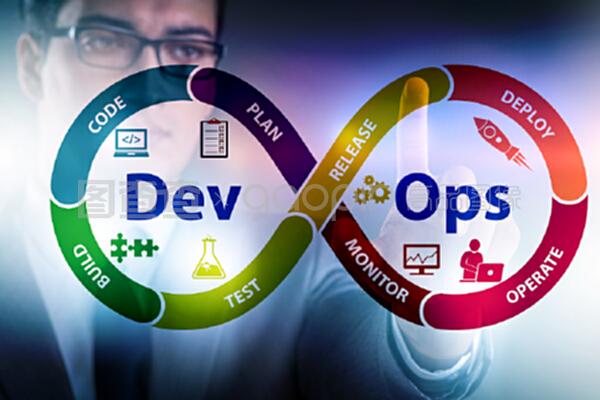 devOps軟件開發它的概念。